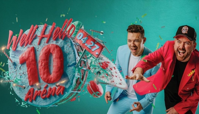 10 éves jubileumi WellHello koncert 2024-ben az Arénában - Jegyvásárlás itt!