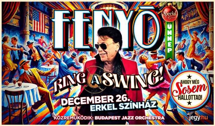 Fenyő Ünnep Special - Karácsonyi Fenyő Miklós koncert 2024-ben az Erkel színházban - Jegyek itt!